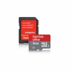 Memoria Cartão 16gb SD c/Adaptador Ultra Mcro SDHC UHS-I Sandisk