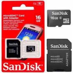 Memoria Cartão 16gb Micro SD SANDISK