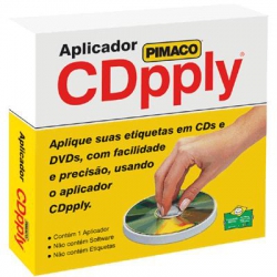 Aplicador p/ Etiquetas cdpply p/Cds/Dvds