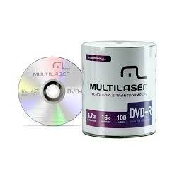 Midia Dvd-R 4.7gb s/Cx mLtDV037 Multilaser