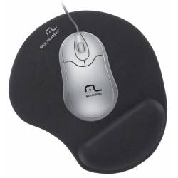 Pad Mouse PadMouse MousePad Gel Normal Pto/Cza mLtAC024 Multilaser