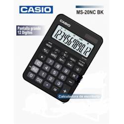 Maquina Calculadora 12 Dig MS-20NC Preta Casio