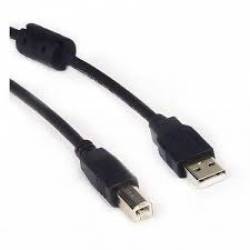 Cabo USB A/B 1.2mt USB 2.0 c/Filtro Hig