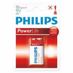 Bateria 9v Pilha Alcalina  Philips
