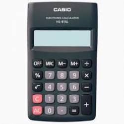 Maquina Calculadora 8 Dig HL-820VA-S4-DP Bolso Casio