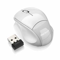 Mouse Usb Optico S/fio Mini Branco mLtMO152 Multilaser