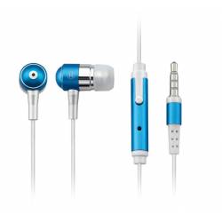 Fone c/Microfone Auricular Azul mLtPH060 Multilaser
